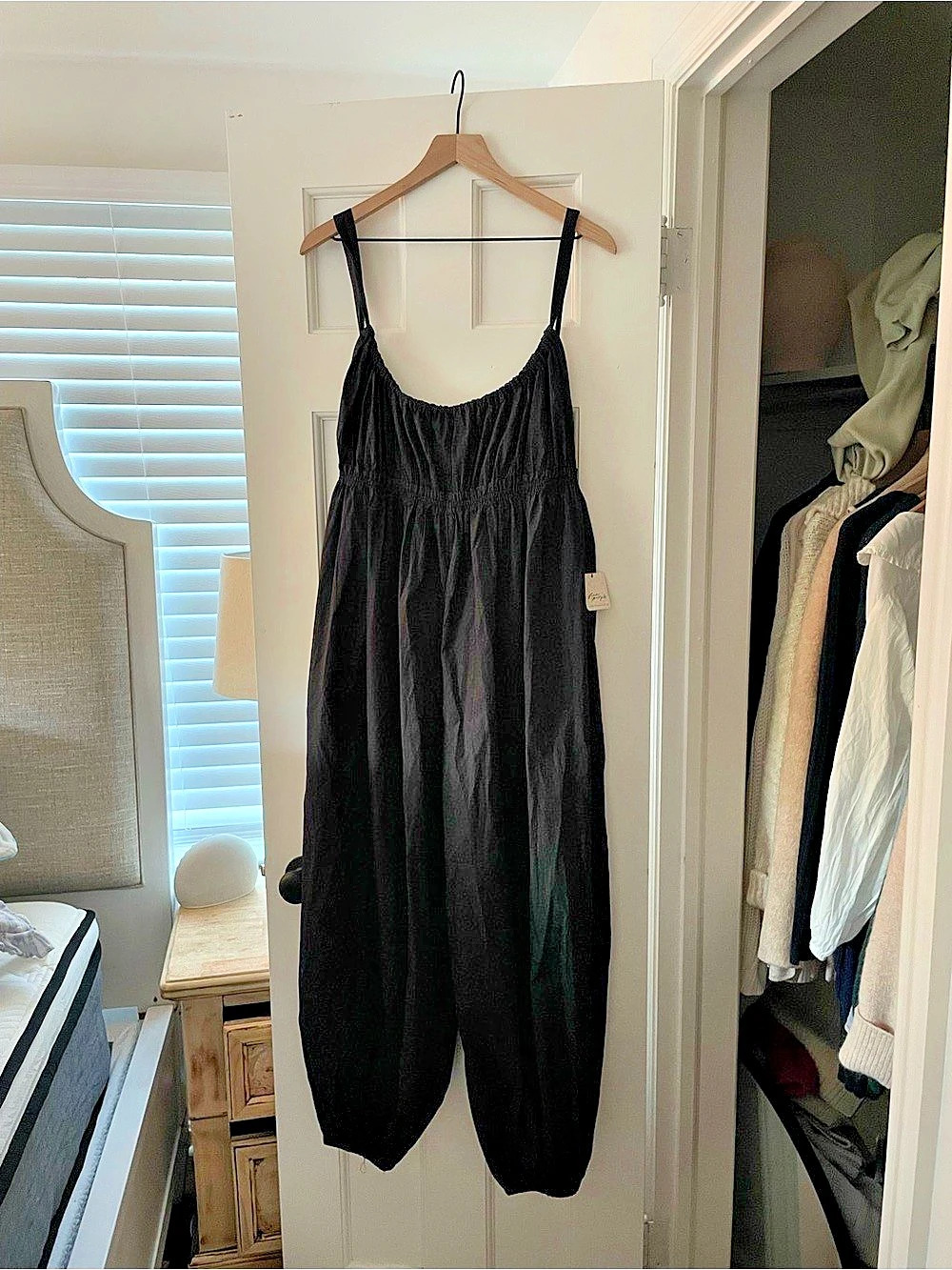 Free People We The Free Jude One-Piece Black Jumpsuit XS